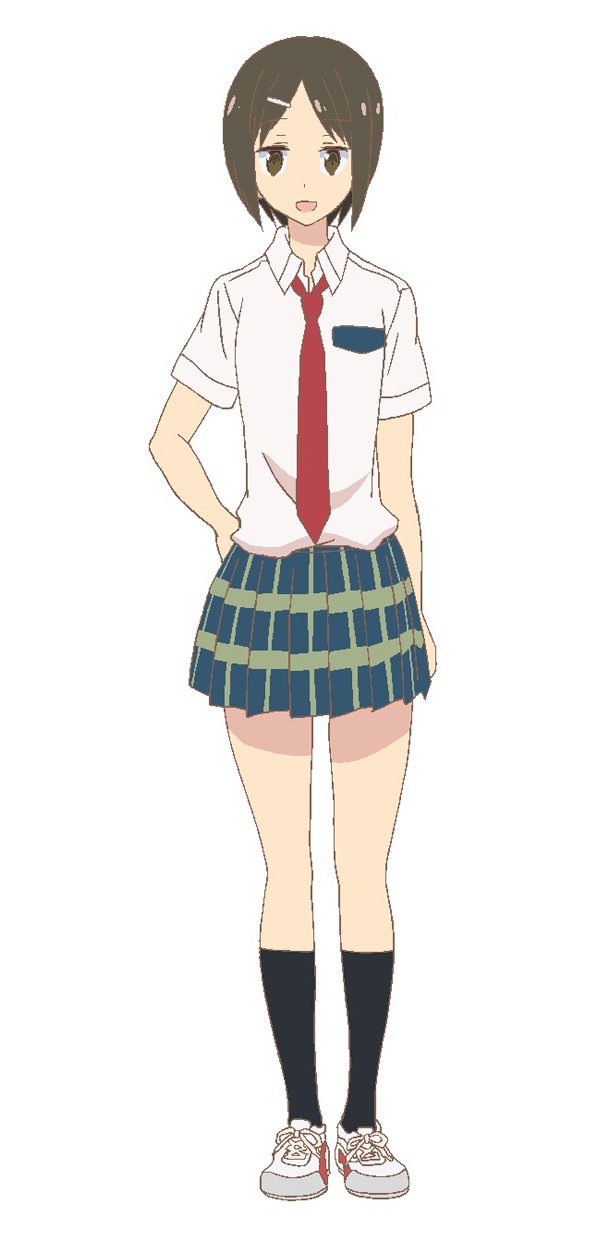 池野楓（CV：渕上舞）の設定画。　(c)タチ・芳文社／桜Trick製作委員会