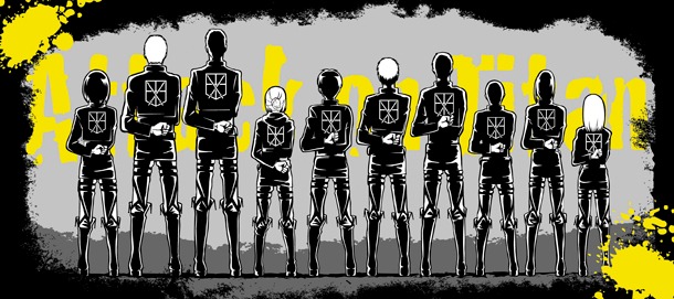 E賞「スポーツタオル」の1種。(c)諫山創・講談社／「進撃の巨人」製作委員会