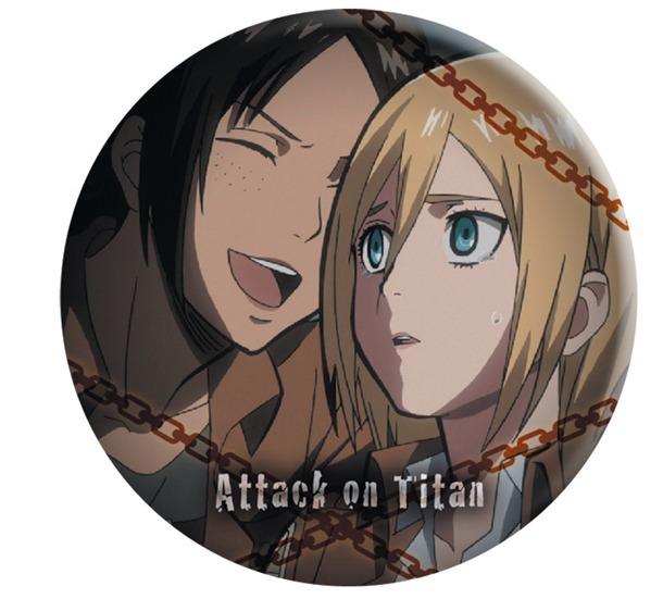 G賞「缶バッジセット」セット5 (c)諫山創・講談社／「進撃の巨人」製作委員会