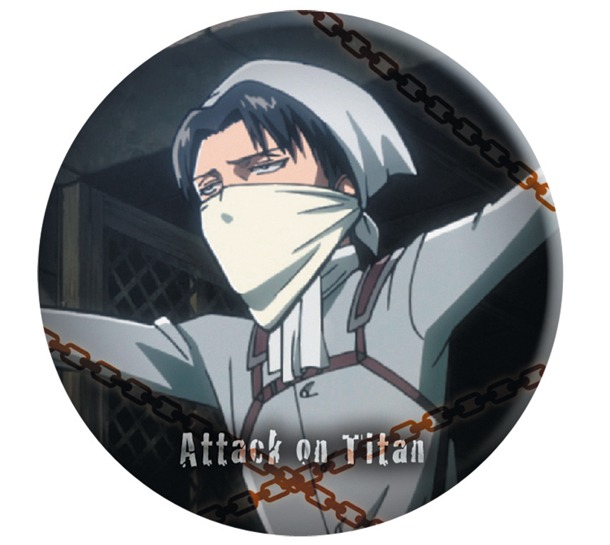 G賞「缶バッジセット」セット7 (c)諫山創・講談社／「進撃の巨人」製作委員会