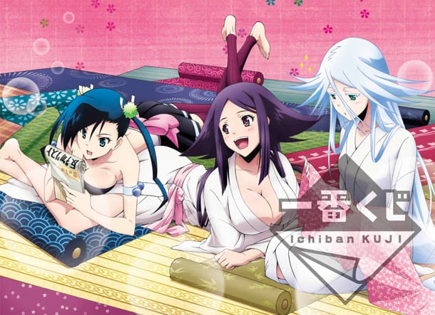 B賞「複製セル画 女子組」(c)福田宏・小学館／ムシブギョー製作委員会・テレビ東京