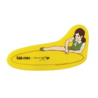 コップのフチ子アクリルアクセサリー（ブローチ・yellow）