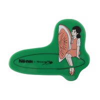 コップのフチ子アクリルアクセサリー（ブローチ・green）