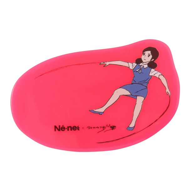コップのフチ子アクリルアクセサリー（ブローチ・pink）
