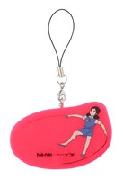 コップのフチ子アクリルアクセサリー（ストラップ・pink）