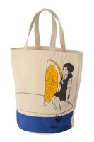 コップのフチ子バッグ（blue）