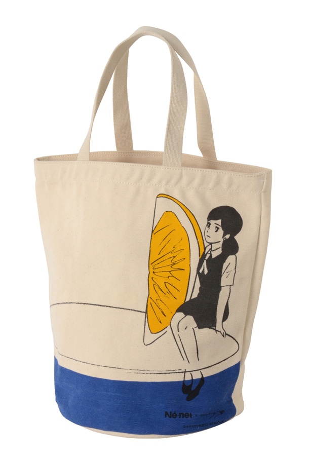 コップのフチ子バッグ（blue）