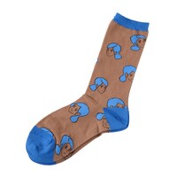 コップのフチ子ソックス（brown）