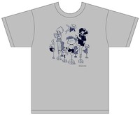 不条理日記 （グレー）Tシャツ、3885円。