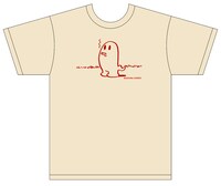 タバコおばけ（ヘザーベージュ）Tシャツ、3885円。