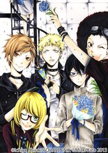 加藤実秋原作、白木苺作画、中村朝構成・背景設定「インディゴの夜」カット