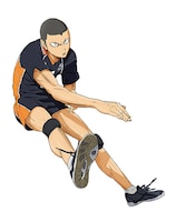 田中龍之介（CV：林勇） (c) 古舘春一／集英社・「ハイキュー!!」製作委員会