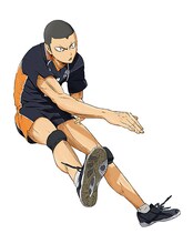 田中龍之介（CV：林勇） (c) 古舘春一／集英社・「ハイキュー!!」製作委員会