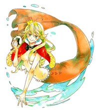 和深ゆあなによる新連載「人魚の王子さま～マーメイド・プリンス～」のカット。(c)和深ゆあな/ NSP 2013