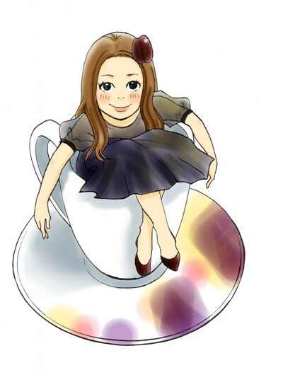 シタラマサコ「恋する晩ごはん」のカット。