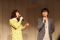 息の合ったトークを見せる花澤と下野。