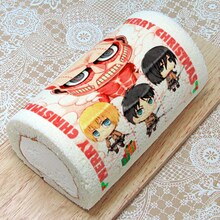 「アルミン・エレン・ミカサ・巨人 」のプリロール。(c)諫山創・講談社／「進撃の巨人」製作委員会