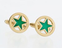 「ジョセフ・ジョースター」のカフス。(c)荒木飛呂彦／集英社・ジョジョの奇妙な冒険製作委員会