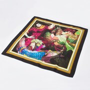 「第2部エンディングビジュアル」のスカーフ。(c)荒木飛呂彦／集英社・ジョジョの奇妙な冒険製作委員会