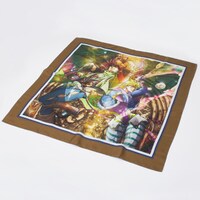 「第2部キービジュアル」のスカーフ。(c)荒木飛呂彦／集英社・ジョジョの奇妙な冒険製作委員会