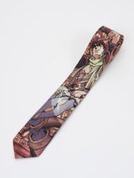 「第2部キービジュアル ジョセフ・ジョースター」のネクタイ。(c)荒木飛呂彦／集英社・ジョジョの奇妙な冒険製作委員会