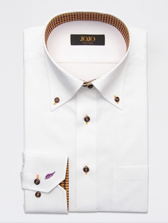 「シーザー」のワイシャツ。(c)荒木飛呂彦／集英社・ジョジョの奇妙な冒険製作委員会