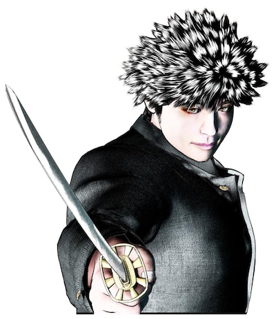 ヤングマガジン2014年2・3合併号より新連載としてスタートする「喧嘩稼業」のカット。