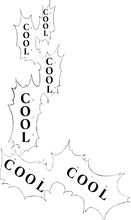 「LADY COOL」のスタンプ (c)許斐剛／集英社