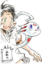 「エルドライブ【ēlDLIVE】」のスタンプ (c)天野明／集英社