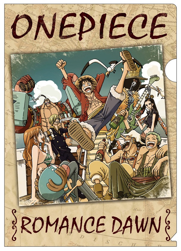 F賞「クリアファイルセット」の1種。(c)尾田栄一郎／集英社・フジテレビ・東映アニメーション