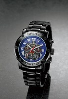 「銀河鉄道999 -時空の旅人- 松本零士画業60周年 記念クロノグラフ」ブラックモデル (c)松本零士・東映アニメーション