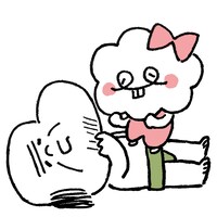 モコちゃんとヒマじじい。