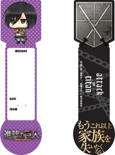 「ちみキャラメモ帳」の1種。(c)諫山創・講談社／「進撃の巨人」製作委員会