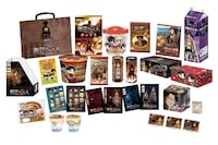 「進撃の巨人」×ローソン コラボキャンペーン 販売商品の一覧。(c)諫山創・講談社／「進撃の巨人」製作委員会