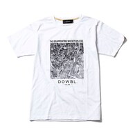 「DOWBL×新宿スワン Tシャツ　歌舞伎町ver.」 ホワイト ※画像はサンプル