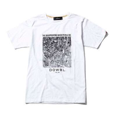 「DOWBL×新宿スワン Tシャツ　歌舞伎町ver.」 ホワイト ※画像はサンプル