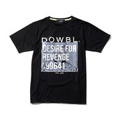 「DOWBL×新宿スワン Tシャツ　真虎ver.」シルバーブラック ※画像はサンプル