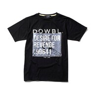 「DOWBL×新宿スワン Tシャツ　真虎ver.」シルバーブラック ※画像はサンプル