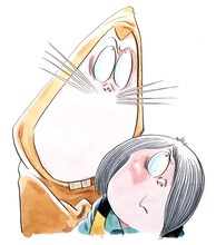 水木しげる「ゲゲゲの鬼太郎」カット (c)水木プロダクション