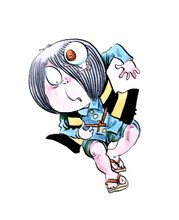 水木しげる「ゲゲゲの鬼太郎」カット (c)水木プロダクション