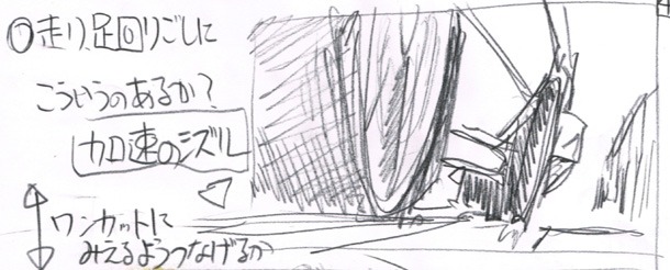 コラボCMの絵コンテ。(c)諫山創／講談社