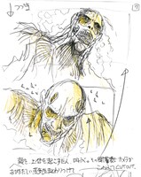 コラボCMの絵コンテ。(c)諫山創／講談社