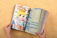 「季刊プリンスvol.1」部分を開いたところ。表紙や目次もプリンセスと同じように作られている。