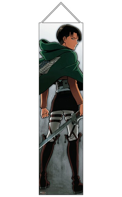 ダブルチャンスキャンペーン「リヴァイ等身大タペストリー」(c)諫山創・講談社／「進撃の巨人」製作委員会