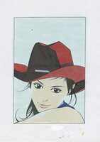 上條淳士画集「1983」より。