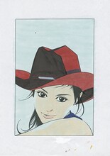 上條淳士画集「1983」より。