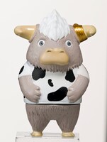 「よんでますよ、アザゼルさん。」の「モッさん弟フィギュア（白髪Ver.）」。