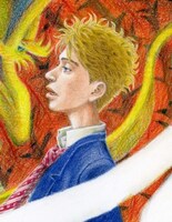 和久井健の新連載「セキセイインコ」カット