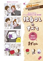 Dモーニング2・3合併号には、モアイにて連載中の、まずりん「独身OLのすべて」も再掲載された。