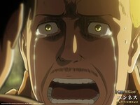 事前に行なわれた人気投票で67億4578万1070票を獲得するも、出場を辞退したハンネス。(c)諫山創・講談社/「進撃の巨人」製作委員会